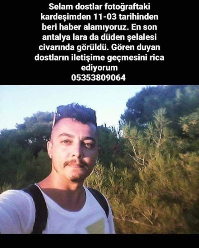 Ramazan Özkan'dan 5 gündür haber alınamıyor