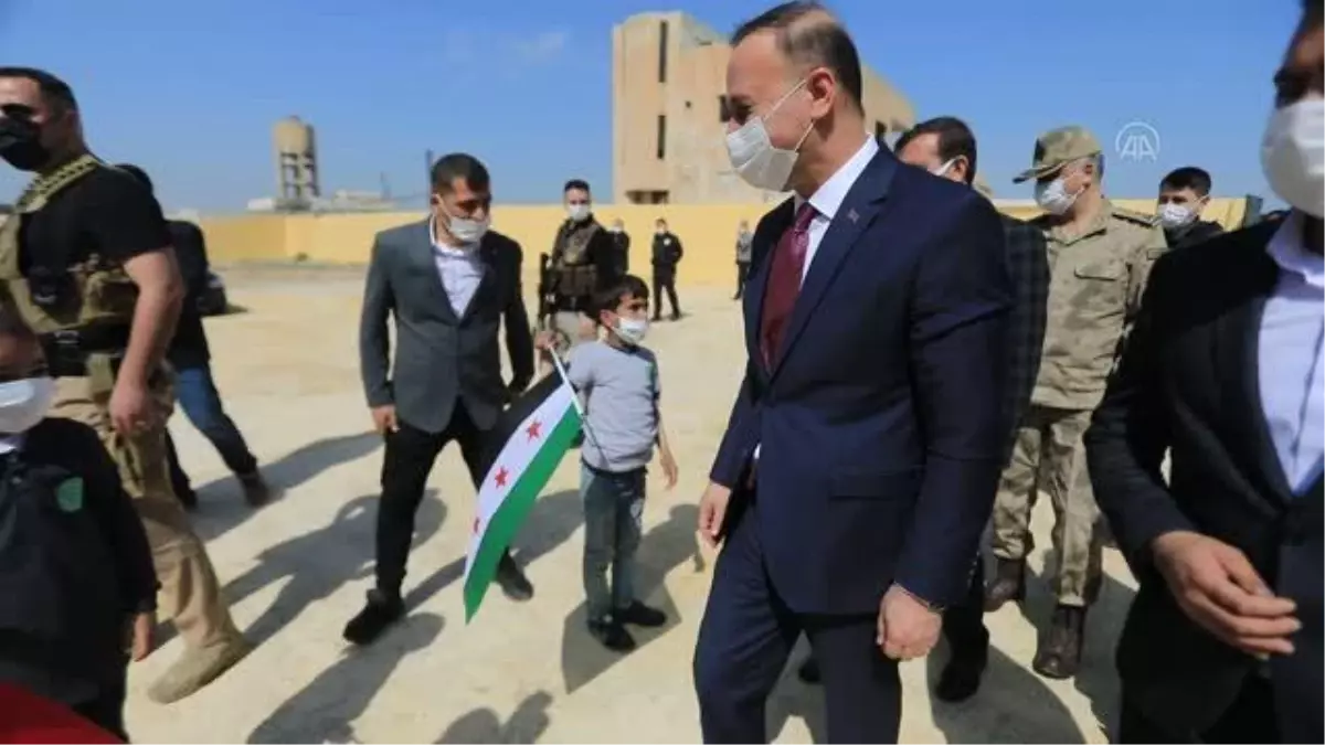 TEL ABYAD - Türkiye'nin desteğiyle Barış Pınarı Harekatı bölgesindeki 2 okulda daha ders zili çaldı