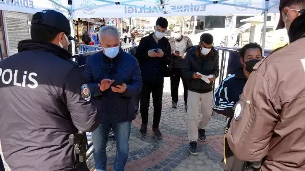 EDİRNE Trakya'daki vaka sayıları yükseldi EDİRNE Trakya'daki vaka sayıları yükseldi