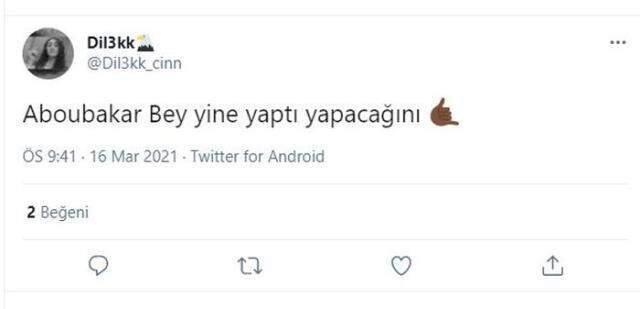 Vincent Aboubakar'ın Başakşehir maçında gösterdiği performans taraftarlardan övgü aldı Vincent Aboubakar'ın Başakşehir maçında gösterdiği performans taraftarlardan övgü aldı