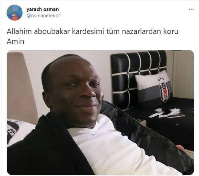 Vincent Aboubakar'ın Başakşehir maçında gösterdiği performans taraftarlardan övgü aldı Vincent Aboubakar'ın Başakşehir maçında gösterdiği performans taraftarlardan övgü aldı