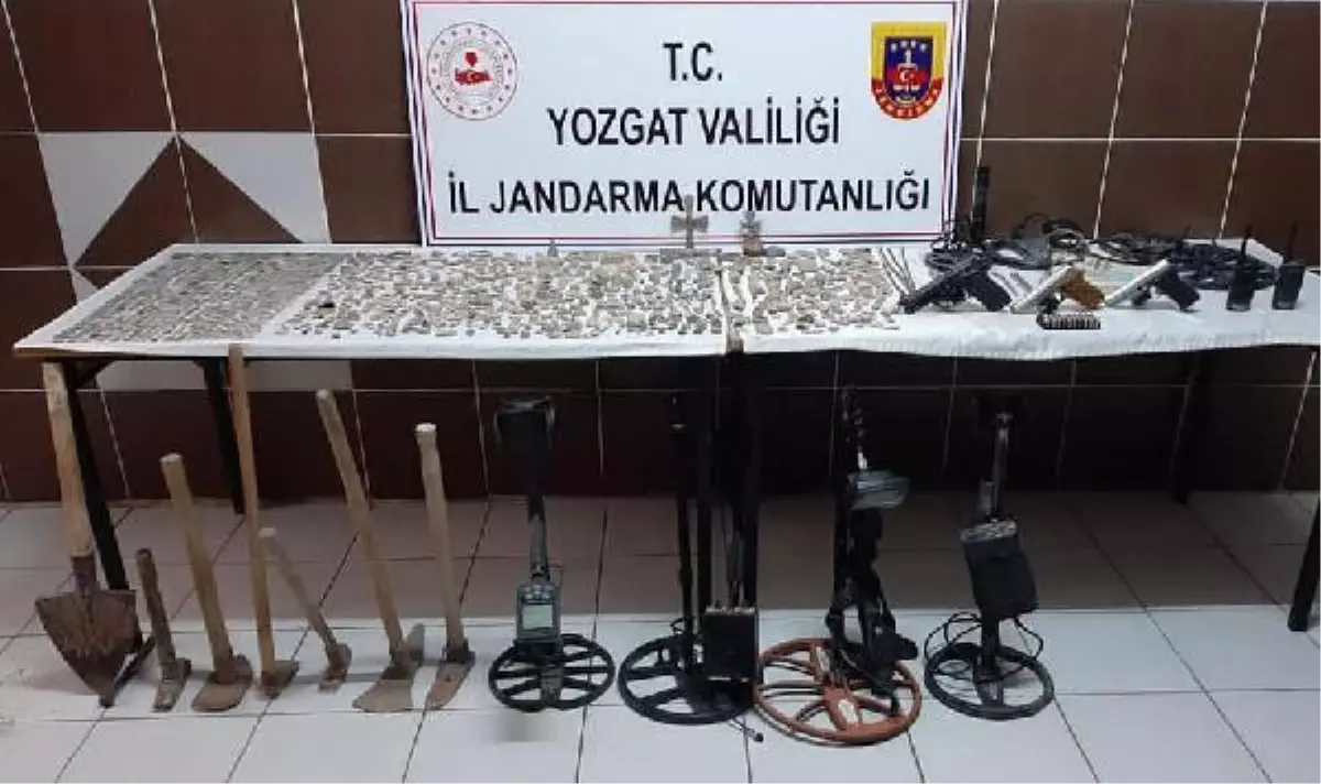 Yozgat'ta 1306 parça 'tarihi eser' ele geçirildi; 1 gözaltı
