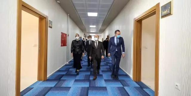 Ağrı Valisi Varol, Burçin Uysal Öğretmenevinde incelemelerde bulundu
