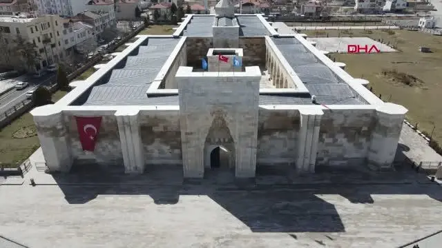 AKSARAY Sultanhanı Kervansarayı'nda pandemi sessizliği