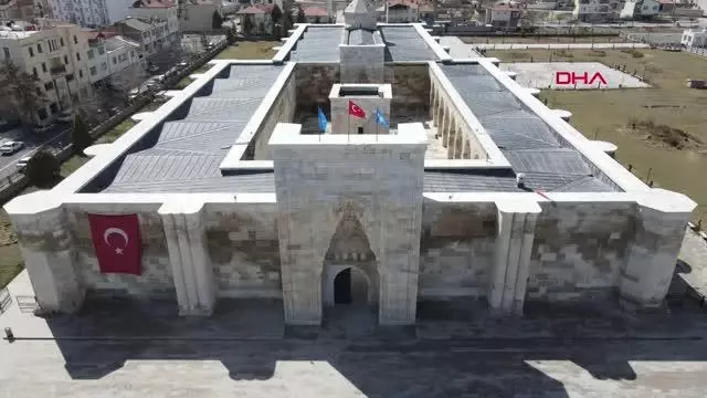 AKSARAY Sultanhanı Kervansarayı'nda pandemi sessizliği
