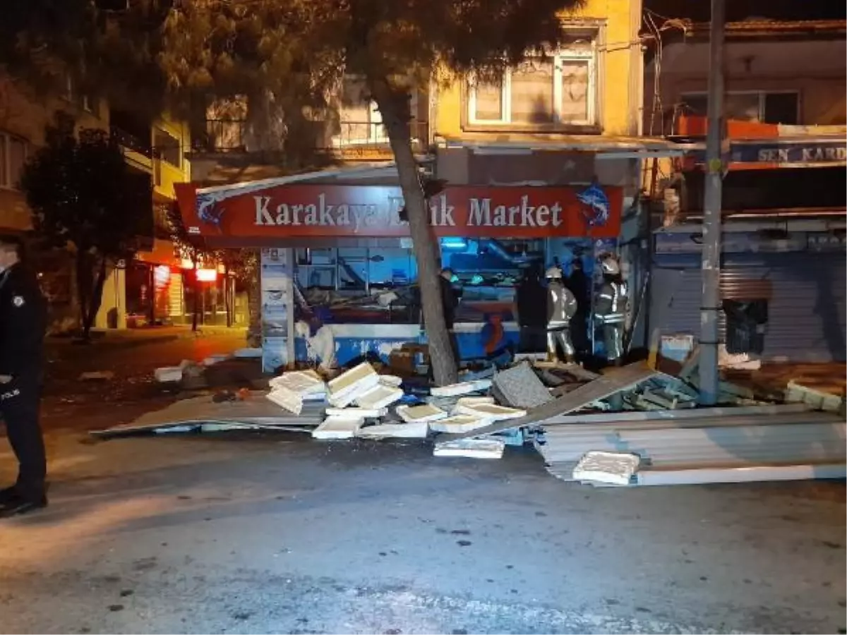 Son dakika... Bağcılar'da balıkçı dükkanında patlama