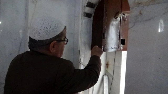 Diyarbakır'daki 'cami faresi' yakalandı