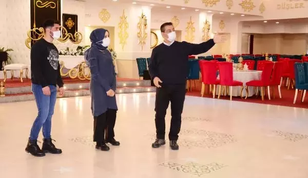 Son dakika haberi... Erzurum'da, düğün salonu işletmecilerinden 'Güvenli Düğün Projesi' Son dakika haberi... Erzurum'da, düğün salonu işletmecilerinden 'Güvenli Düğün Projesi'
