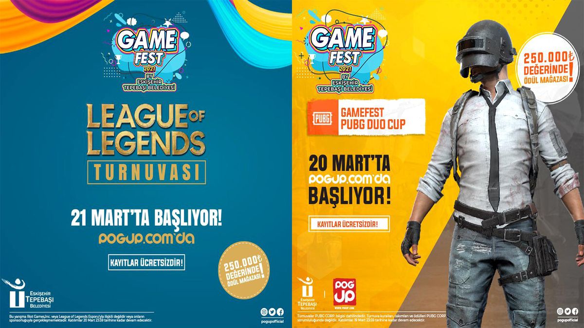 Eskişehir Tepebaşı Belediyesi GAMEFEST 2021 adı altında turnuvalar düzenliyor