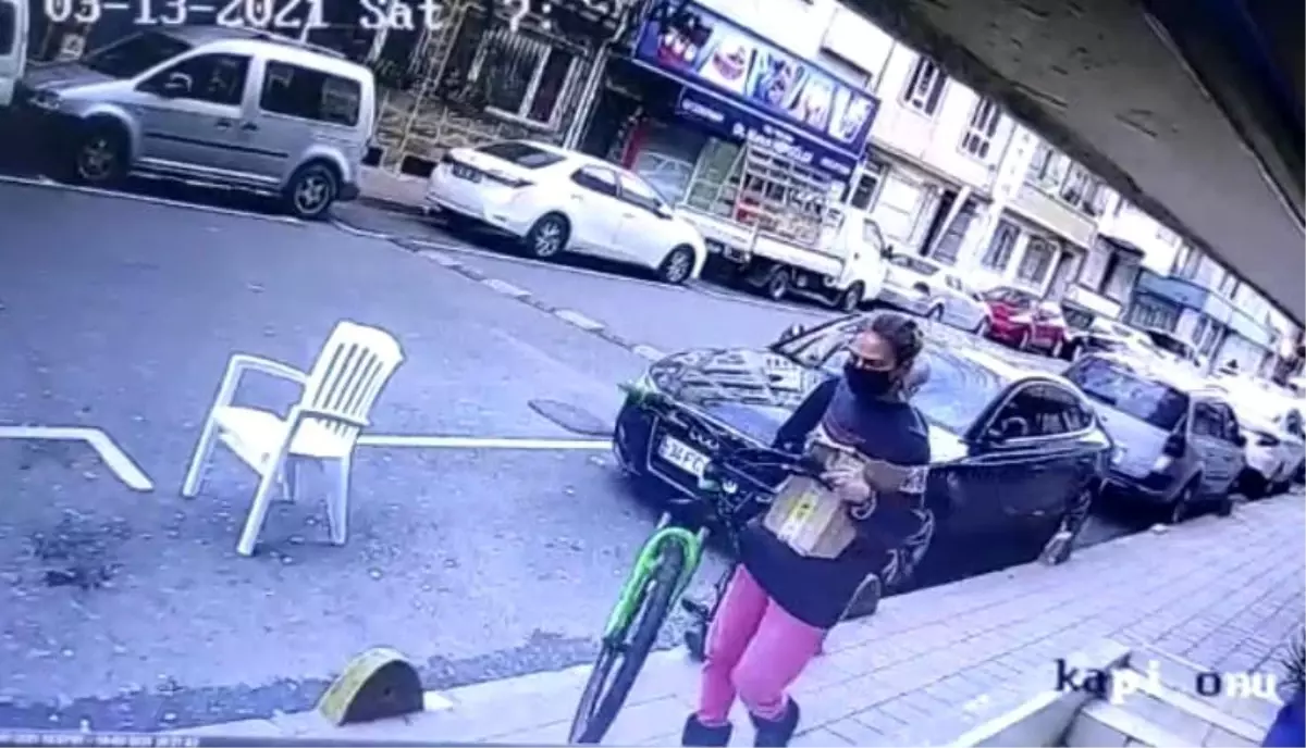 Son dakika haber | Fatih'teki bisiklet hırsızlığı kamerada