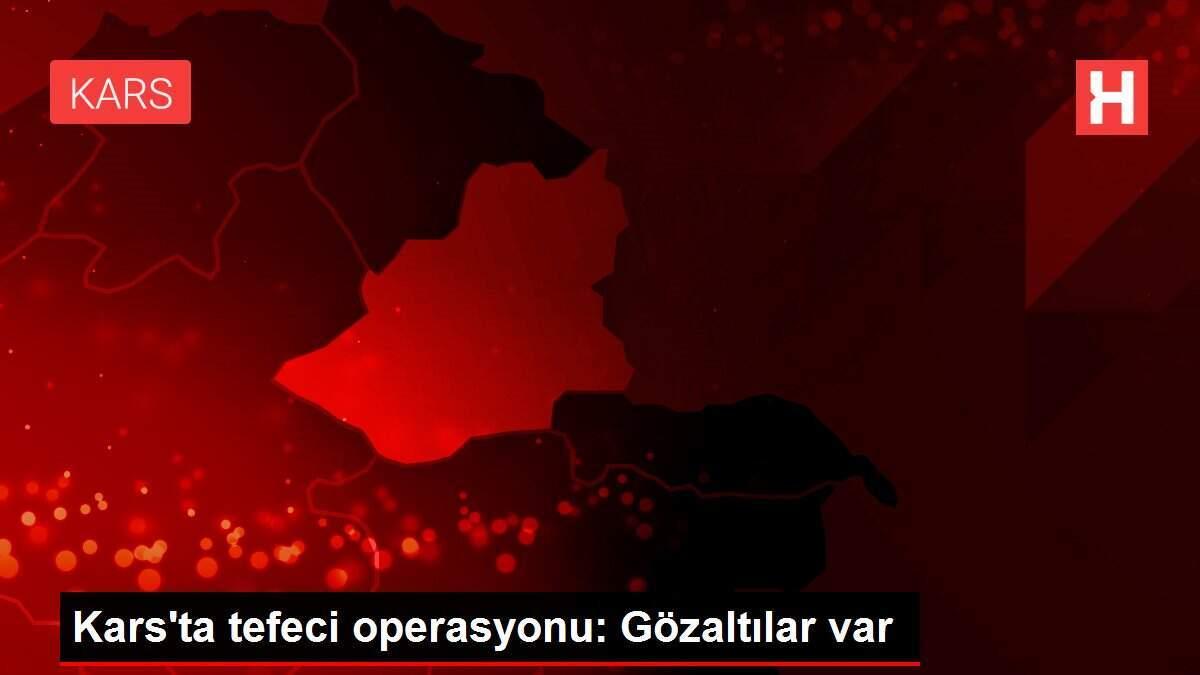 Kars'ta tefeci operasyonu: Gözaltılar var - Haberler