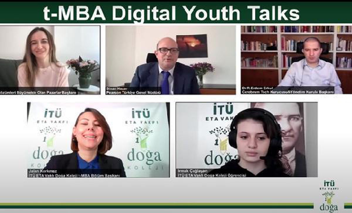 Doğa Koleji 't-MBA Digital Youth Talks'ta geleceğin meslekleri konuşuldu