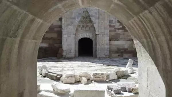 AKSARAY Sultanhanı Kervansarayı'nda pandemi sessizliği