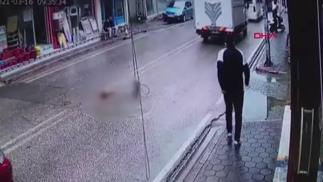 ADANA Hatalı sollama yapan sürücünün kediyi ezdiği anlar kamerada