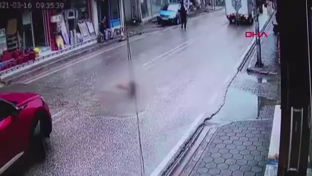 ADANA Hatalı sollama yapan sürücünün kediyi ezdiği anlar kamerada