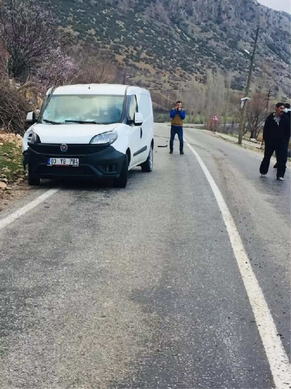 Denizli'de hafif ticari aracın çarptığı yaya hayatını kaybetti