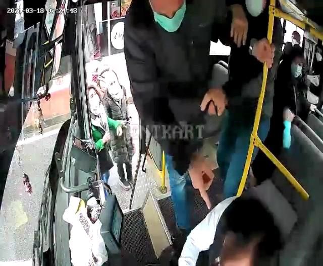 durak ilerde diye uyaran otobus surucusunu bo 3 14003019 o