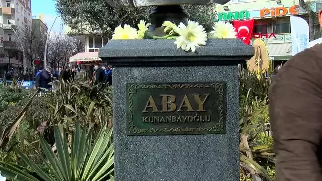 Son dakika haber | KAZAK EDEBİYATININ TEMEL TAŞI ABAY'IN ADI ZEYTİNBURNU'NDA MEYDANA VERİLDİ Son dakika haber | KAZAK EDEBİYATININ TEMEL TAŞI ABAY'IN ADI ZEYTİNBURNU'NDA MEYDANA VERİLDİ