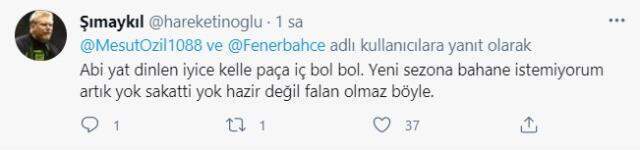 Mesut'tan sakatlığının son durumuna ilişkin paylaşım! Taraftarlardan destek mesajları yağdı