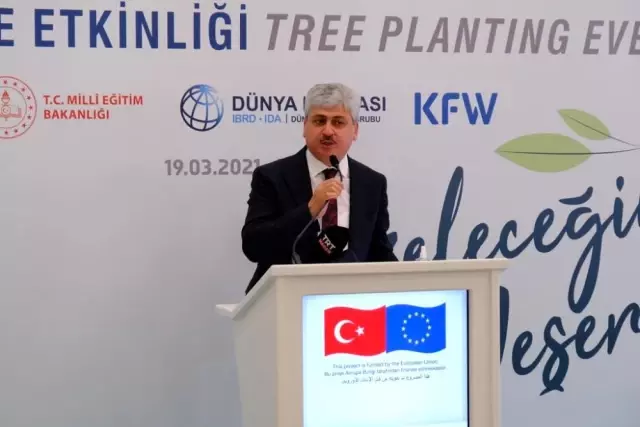 (HATAY)AB Türkiye Delegasyonu fidan dikti (HATAY)AB Türkiye Delegasyonu fidan dikti