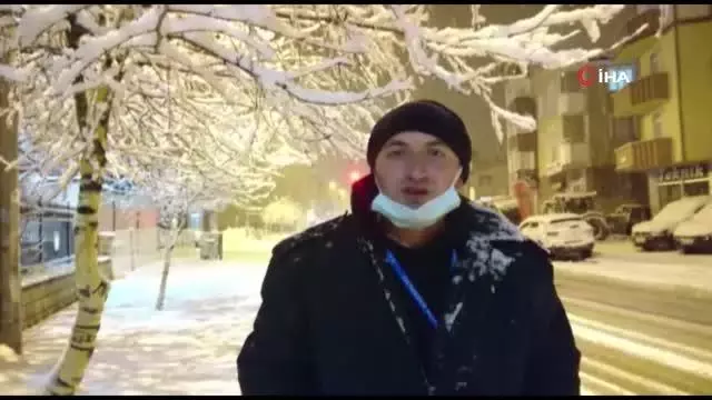 Ardahan'da kar yağışı Ardahan'da kar yağışı