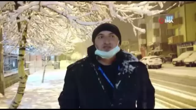 Ardahan'da kar yağışı Ardahan'da kar yağışı