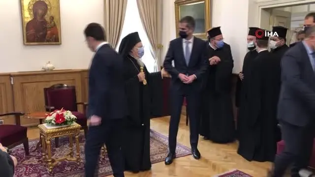 Atina Belediye Başkanı Bakoyannis ve İBB Başkanı İmamoğlu, Fener Rum Patrikhanesi'ni ziyaret etti Atina Belediye Başkanı Bakoyannis ve İBB Başkanı İmamoğlu, Fener Rum Patrikhanesi'ni ziyaret etti