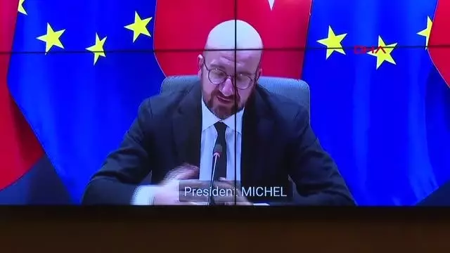 Cumhurbaşkanı Erdoğan, AB Komisyonu Başkanı ve AB Konseyi Başkanı ile görüştü