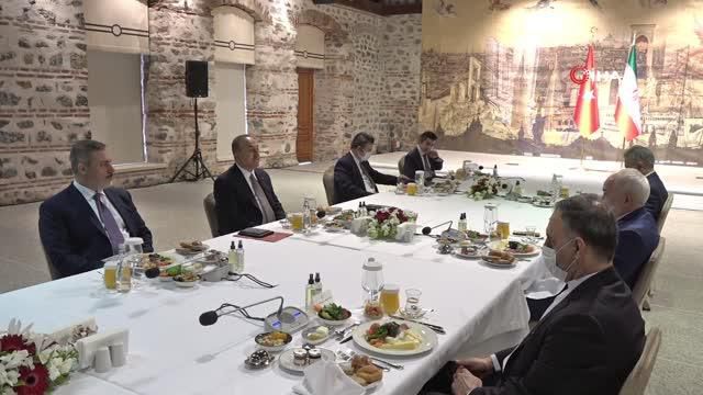 Son dakika haber... Dışişleri Bakan Çavuşoğlu, İranlı mevkidaşı Zarif ile görüştü