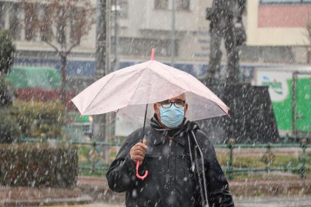 Eskişehir'de Mart ayında kar sürprizi