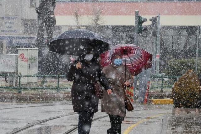 Eskişehir'de Mart ayında kar sürprizi
