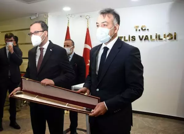Gençlik ve Spor Bakanı Kasapoğlu, Bitlis'te Gençlik ve Spor Bakanı Kasapoğlu, Bitlis'te