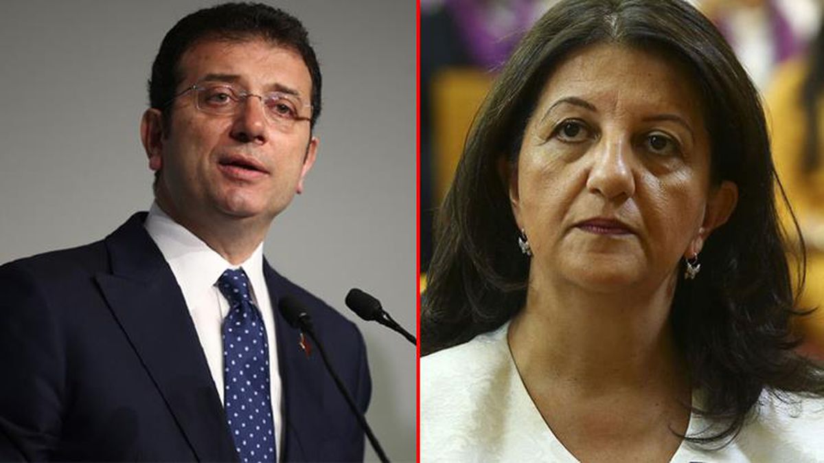 İmamoğlu'ndan kapatma davası açılan HDP'nin Eş Genel Başkanı Buldan'a destek telefonu