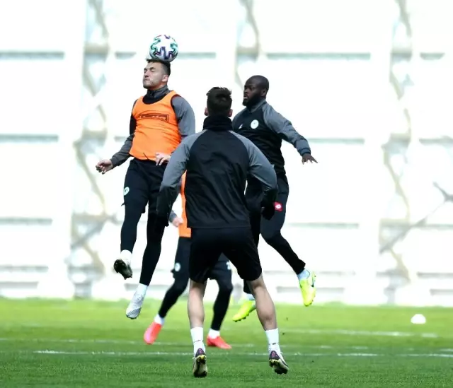 Konyaspor, Alanyaspor maçı hazırlıklarını sürdürdü Konyaspor, Alanyaspor maçı hazırlıklarını sürdürdü