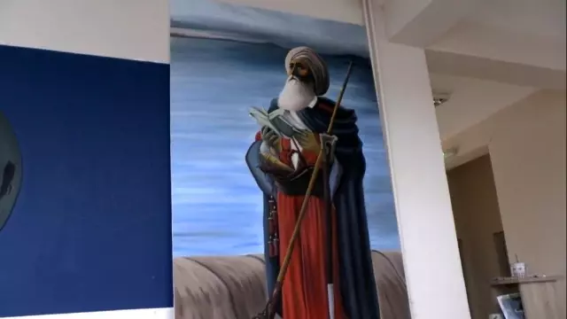 Muş'ta devasa portre çalışmaları Muş'ta devasa portre çalışmaları