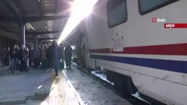 Tren seferleri 20 Mart'ta başlıyor Tren seferleri 20 Mart'ta başlıyor