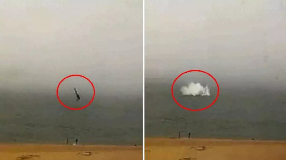 Turist taşıyan helikopter denize çakıldı: 3 ölü, 1 kayıp