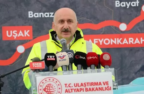 İzmir-Afyonkarahisar-Ankara YHT Projesi Eşme-Salihli Kesimi T1 Tüneli için kazı çalışmaları başladı İzmir-Afyonkarahisar-Ankara YHT Projesi Eşme-Salihli Kesimi T1 Tüneli için kazı çalışmaları başladı