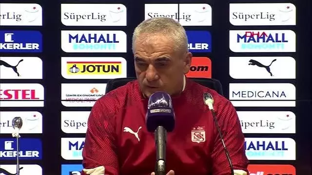 Demir Grup Sivasspor maçının ardından Demir Grup Sivasspor maçının ardından