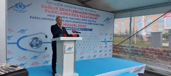 Hayatını kaybeden sağlık çalışanlarının isimleri 21 parkta yaşatılıyor Hayatını kaybeden sağlık çalışanlarının isimleri 21 parkta yaşatılıyor
