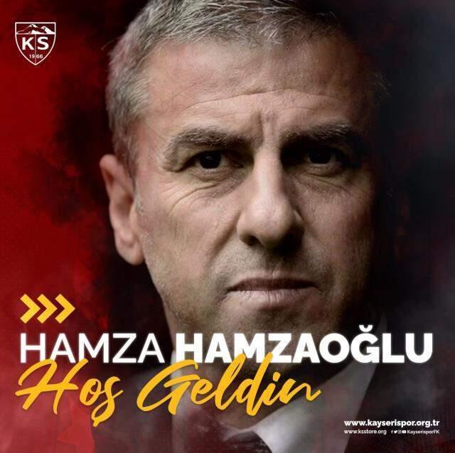 Kayserispor, teknik direktörlüğe Hamza Hamzaoğlu'nu getirdi Kayserispor, teknik direktörlüğe Hamza Hamzaoğlu'nu getirdi