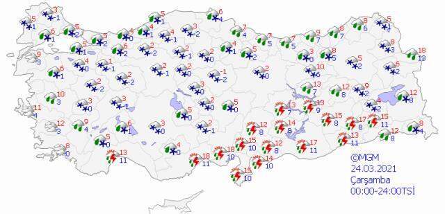 Meteoroloji'den İstanbul için kar uyarısı! Çarşamba ve perşembe gününe dikkat