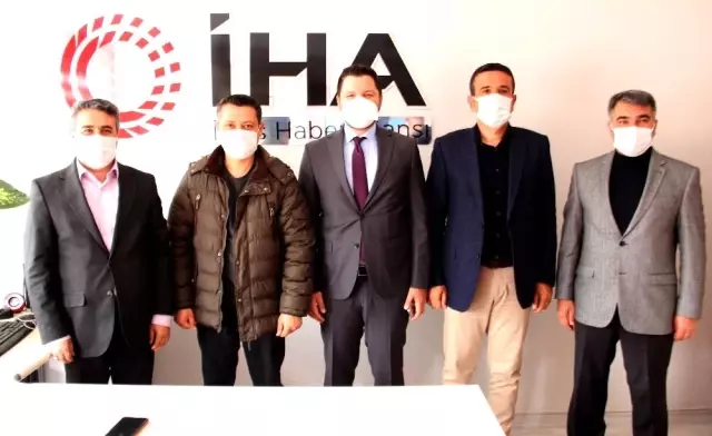 Milletvekili Toprak'tan İHA'ya ziyaret Milletvekili Toprak'tan İHA'ya ziyaret
