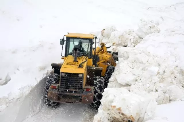 Şırnak'ta mart ayında 1 metre karla mücadele Şırnak'ta mart ayında 1 metre karla mücadele