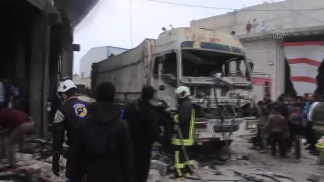 Suriye'nin kuzeyindeki Bab'da bombalı terör saldırısı: 1 ölü, 2 yaralı Suriye'nin kuzeyindeki Bab'da bombalı terör saldırısı: 1 ölü, 2 yaralı