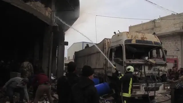 Suriye'nin kuzeyindeki Bab'da bombalı terör saldırısı: 1 ölü, 2 yaralı Suriye'nin kuzeyindeki Bab'da bombalı terör saldırısı: 1 ölü, 2 yaralı