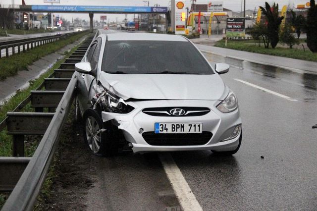 alkollu direksiyona gecince kaza yapti 1 yara 2 14010330 o