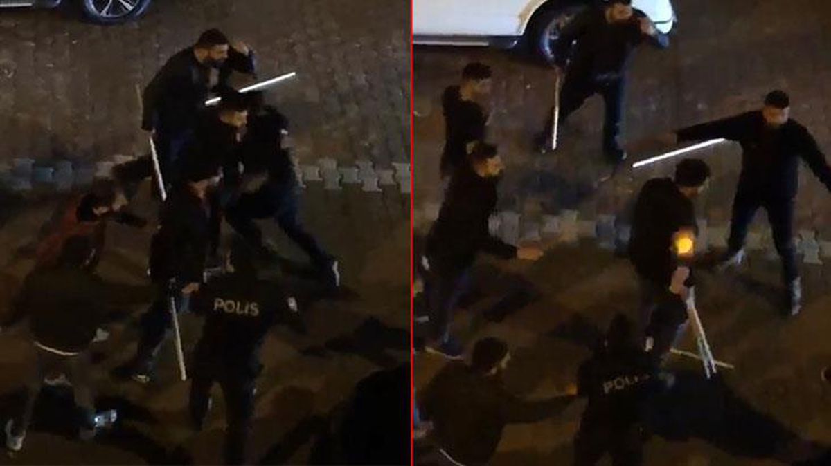 Husumetlilerinin iş yerini basan şehir magandası, ''Kafama sık'' diyerek polise saldırdı