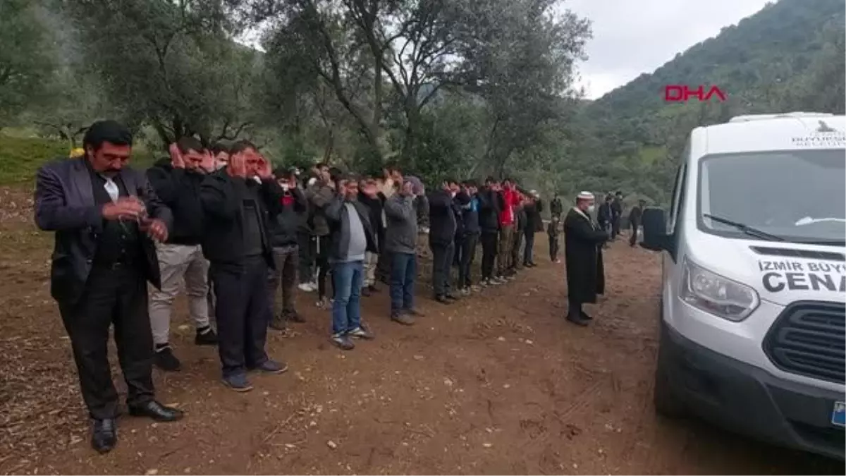 izmir bayindir da oldurulen 3 kisi topraga verildi