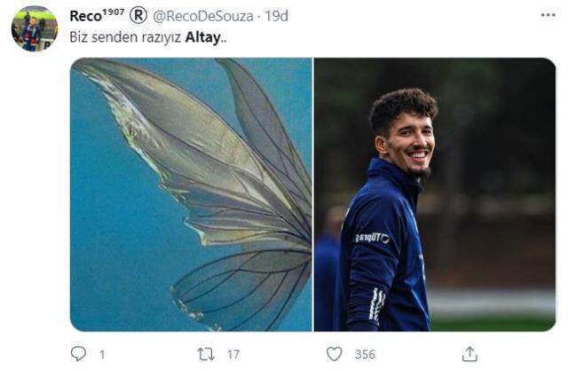 Tarihi performansıyla F.Bahçe'yi ayakta tuttu! Altay sosyal medyada gündeme oturdu